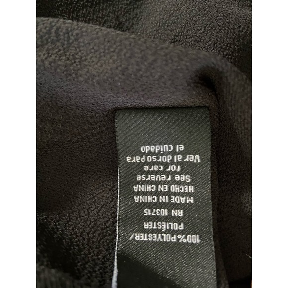 Zac and Rachel Black Long-Sleeved Wrap Top, Size XL wom257 - Picture 14 of 14